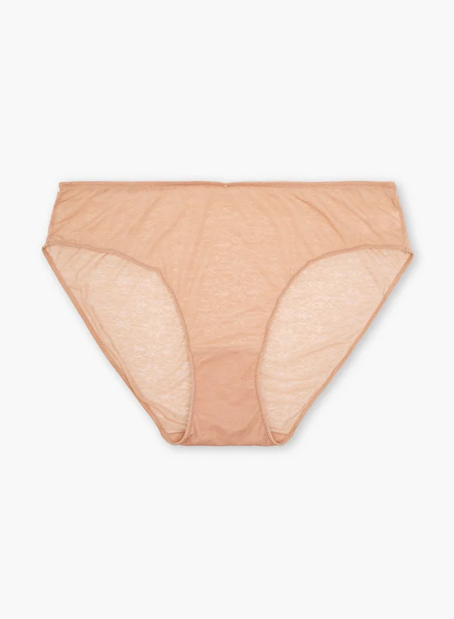 Splash FAV Set of 3 - Bikini Briefs Floral Texture